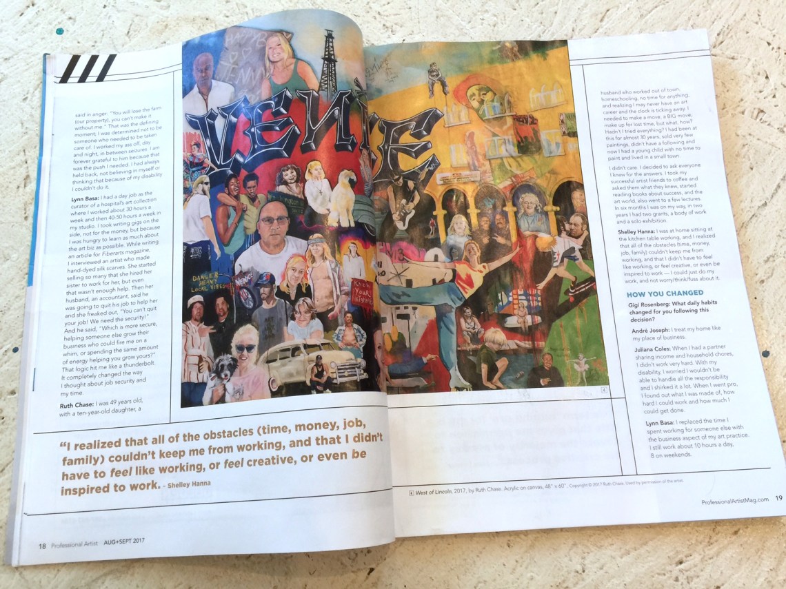 Profesional Artist Aug 2017 West of Lincoln Project